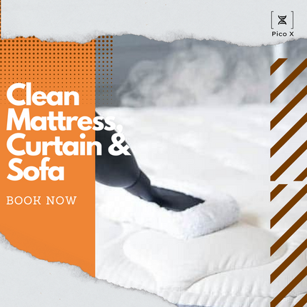 Clean, Steam and Protect Your Sofa, Curtains and Mattresses Pico X 